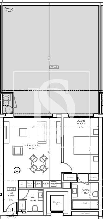 Apartamento T1